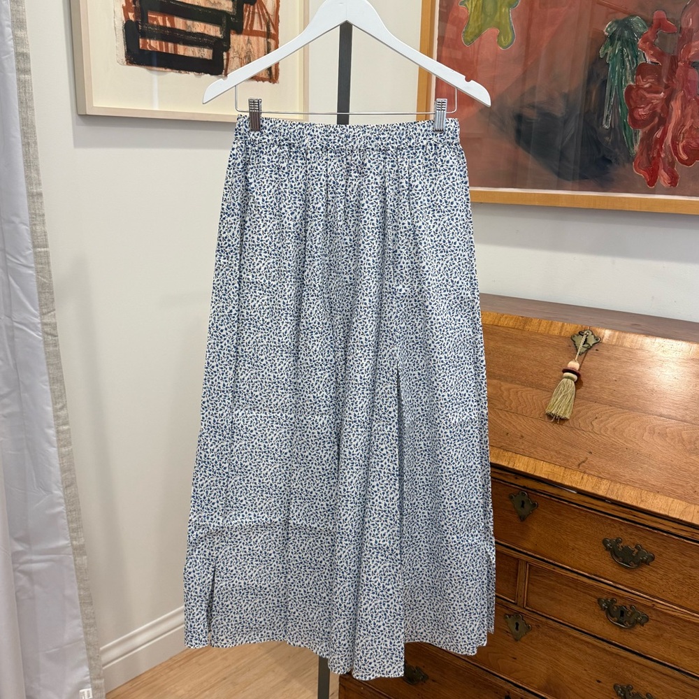 The Little Project LA Lola Skirt in Blueberry Floral
